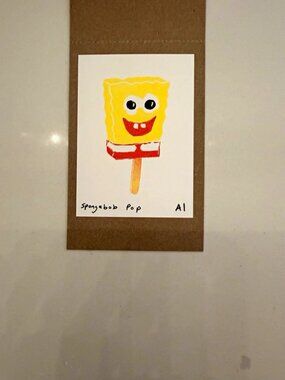 Ana Inciardi Spongebob Pop Mini Art Print